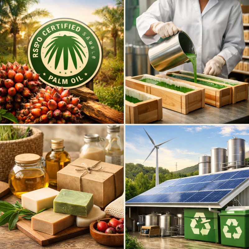 Sustainable palm oil supply chain