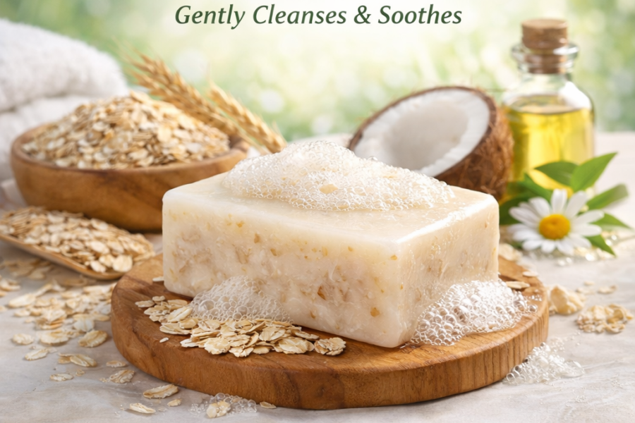 Exfoliating Oatmeal Soap